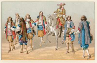 Fransa XVII.Yüzyıl Kostümü by French School