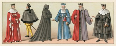 Fransa XVI. Yüzyıl Kostümü by French School