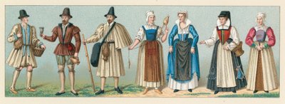 France XVIth Cent Costume by French School
