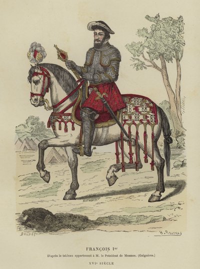 Francis I, Fransa Kralı, 16. Yüzyıl by French School