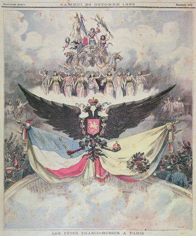 Fransız-Rus İkili İttifakı onuruna Paris Operasında Fransız-Rus Kutlamaları, Le Petit Journal