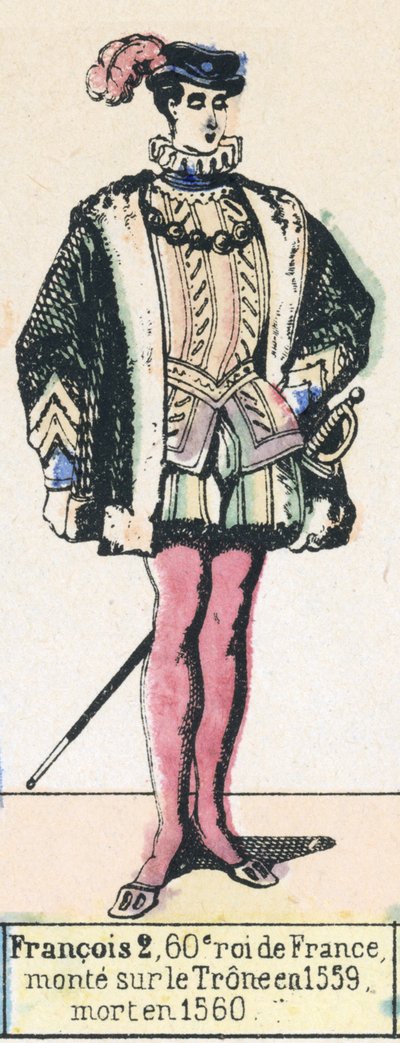 François 2, 60. Fransa Kralı, 1559