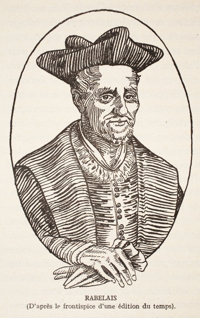 François Rabelais by French School
