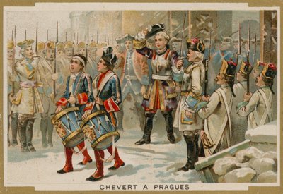 Francois de Chevert, Fransız general, Prag Kuşatması