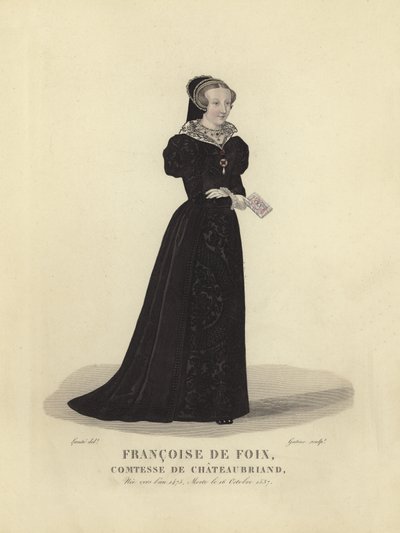 Françoise de Foix, Chateaubriand Kontesi by French School