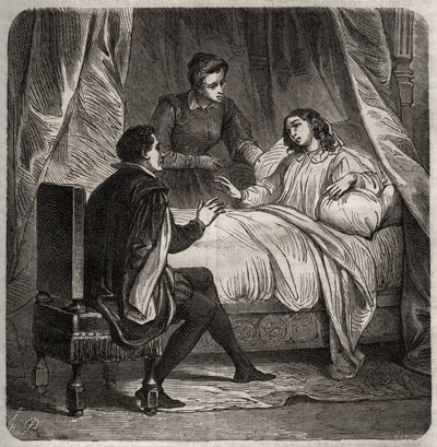 Chateaubriant Kontesi Françoise de Foix (yaklaşık 1495-1537), hasta, Francois 1