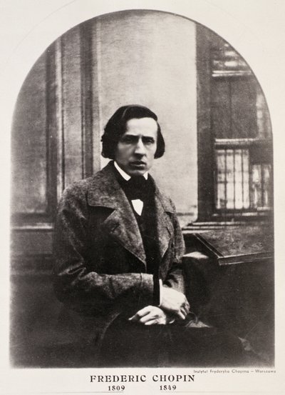 Frederic Chopin (1810-49), bir daguerrotype