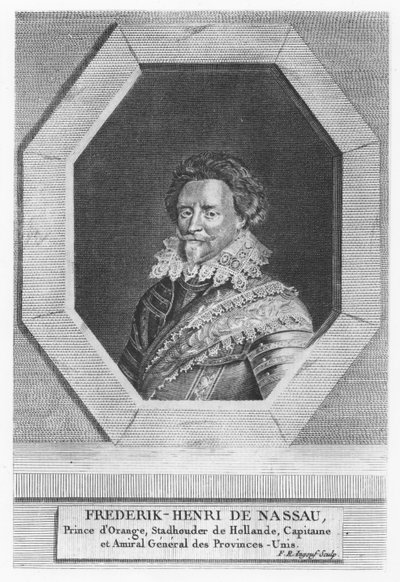 Frederick Henry, Orange-Nassau Prensi (gravür) by French School