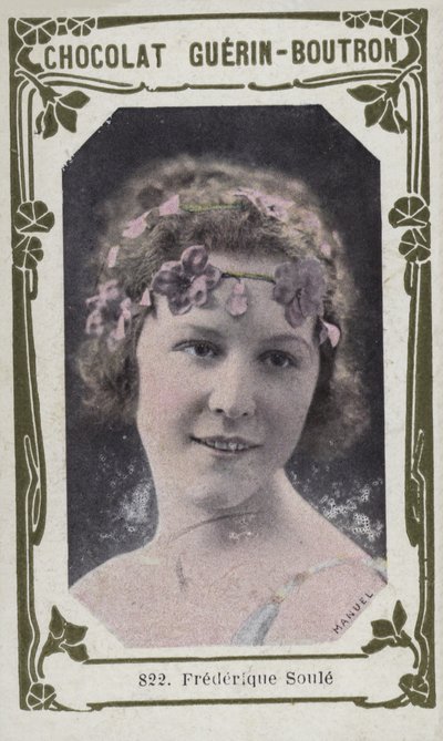 Frederique Soule (renkli fotoğraf) by French School