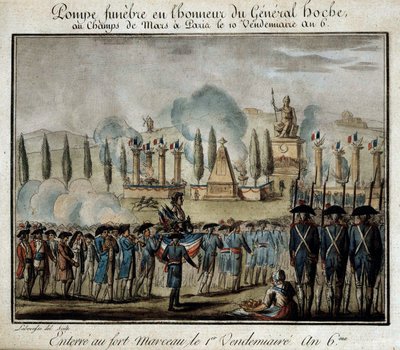 Fransız Devrimi: “” General Lazare Hoche (1768-1797) onuruna Paris