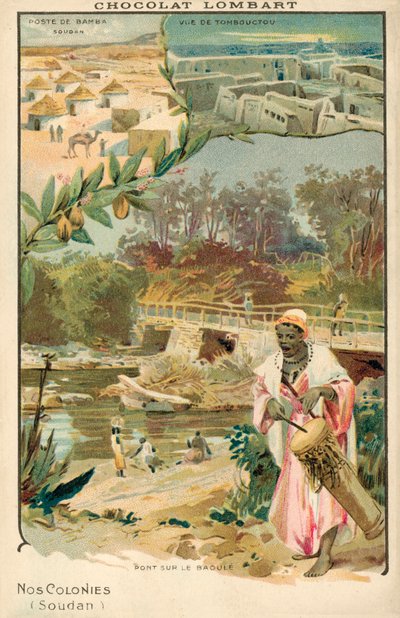 Fransız Sudanı (chromolitho) by French School