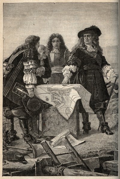 Fransız mimar Vauban, 1687