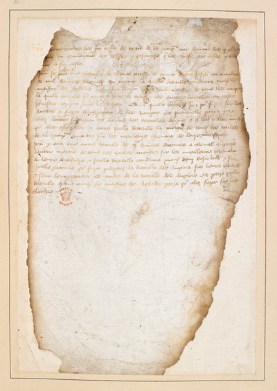 Agincourt savaşından önce, Normandiya Kaptanı Mareşal Boucicault ve diğerleri tarafından hazırlanan Fransız savaş planı. 13-21 Ekim 1415 (kağıt üzerine mürekkep) by French School