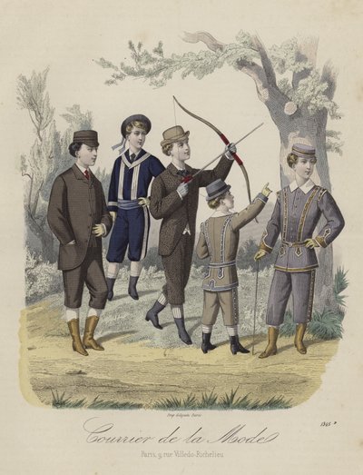 Fransız erkek modası by French School