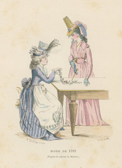 1792 Fransız modası by French School