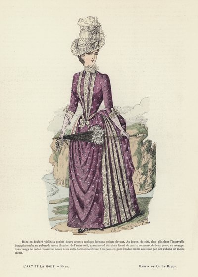Fransız moda plakası by French School
