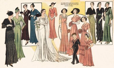 Fransız feminen modası by French School