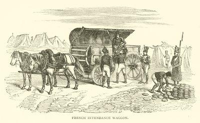 Fransız niyet vagonu (gravür) by French School
