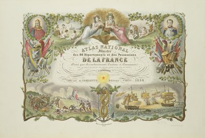 Atlas Nacional Illustre des 86 Departments et des Possessions de la France