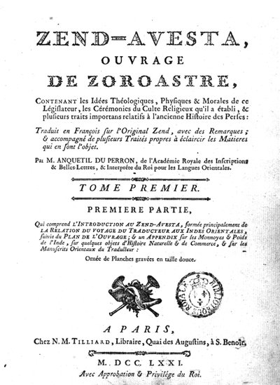 Zend Avesta