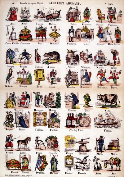 eğlenceli alfabe by French School