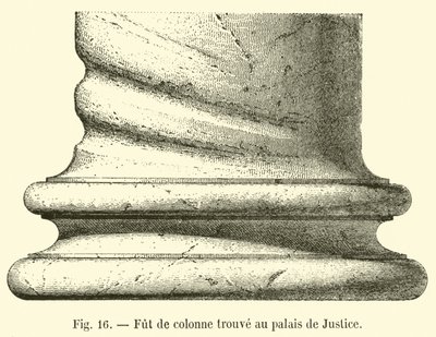 Adliyede sütun kovanı bulundu by French School
