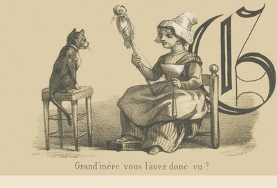 G: Büyükanne, onu gördün mü? by French School