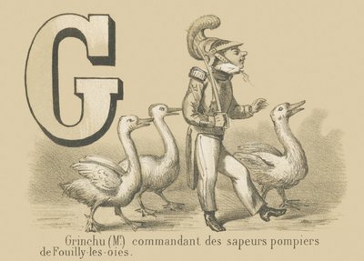 G: Fouilly-les-Oies itfaiyesinin Grinchu (Bay) komutanı by French School