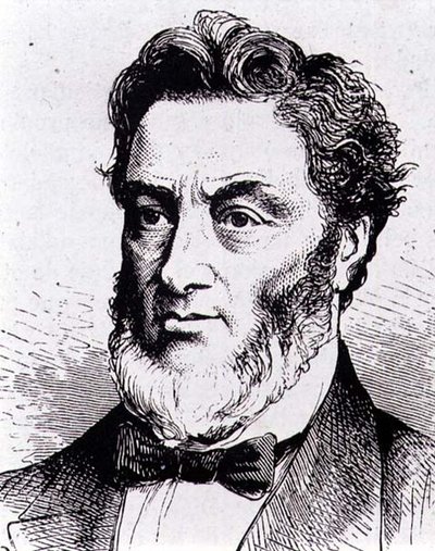 Gabriel-Claude-Jules Favre (1809-1880) Fransız Politikacı (gravür) by French School