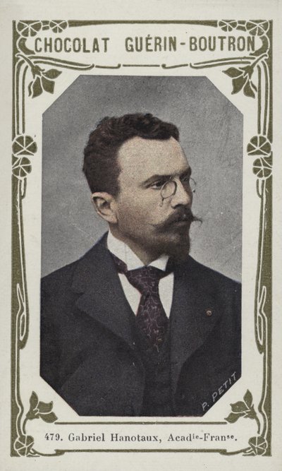 Gabriel Hanotaux, Academie-Francaise (renkli fotoğraf) by French School