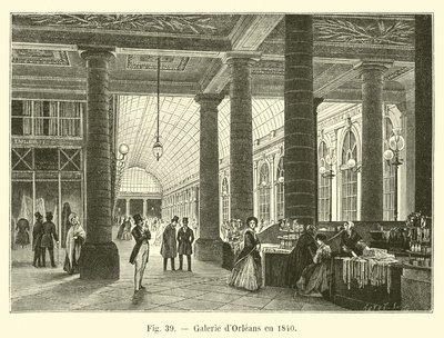 Galerie dOrleans tr 1840 by French School