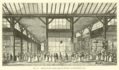 Ahşap galeriler, eski Tatar kampı, Palais-Royal