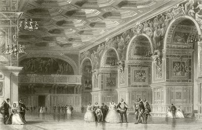 Henry II Galerisi, Fontainebleau by French School