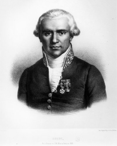 Gaspard Monge (1746-1818) Peluse Kontu by French School