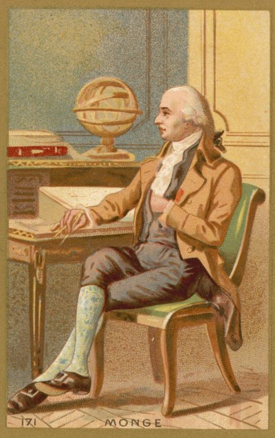 Gaspard Monge, Fransız matematikçi by French School