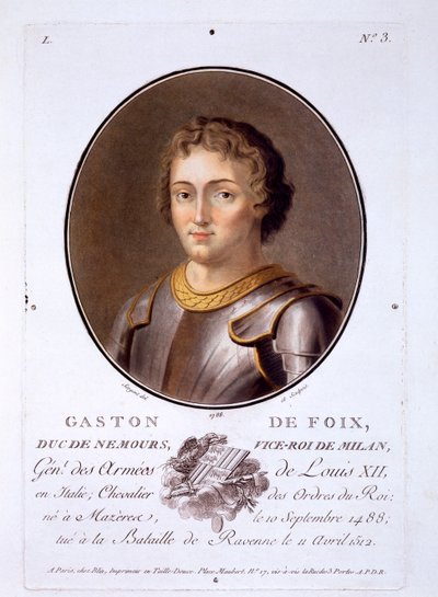 Gaston de Foix, Duc de Nemours, Büyük adamların, şanlı kadınların ve Fransa