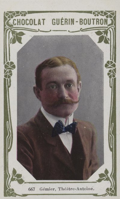 Gemier, Tiyatro-Antoine (renkli fotoğraf) by French School