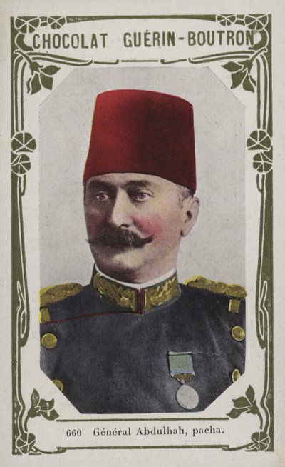 General Abdulhah, pacha (renkli fotoğraf) by French School