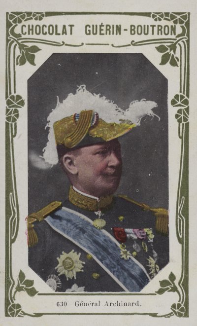 General Archinard (renkli fotoğraf) by French School