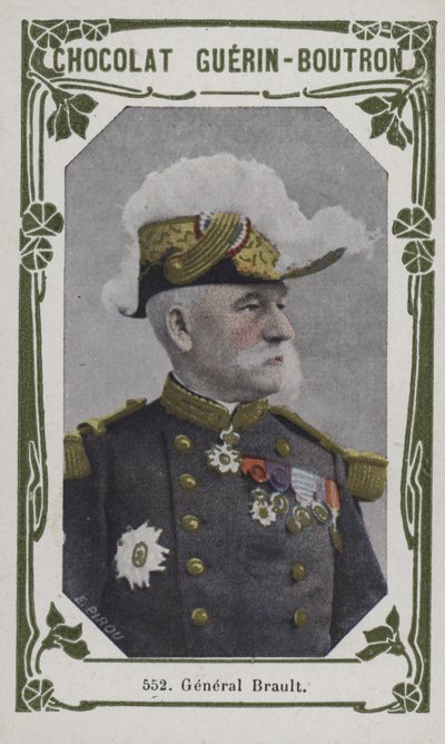 General Brault (renkli fotoğraf) by French School