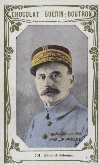 General Debeney (renkli fotoğraf) by French School