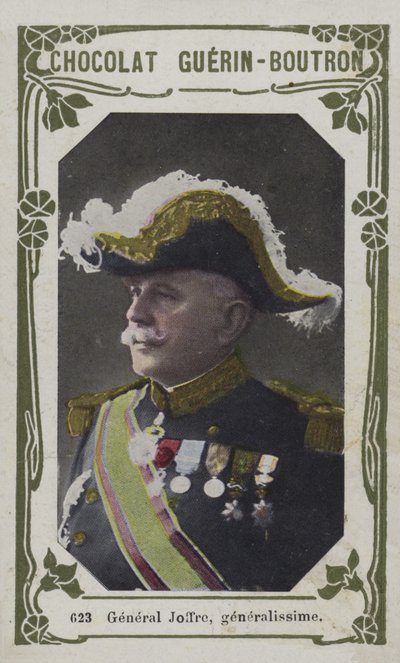 General Joffre, en genel (renkli fotoğraf) by French School