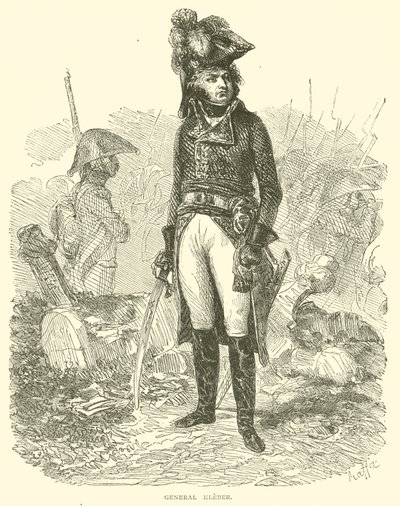 General Kleber (gravür) by French School