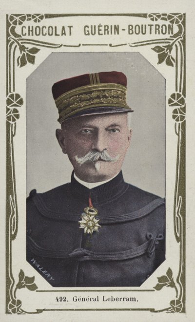 General Leberram (renkli fotoğraf) by French School