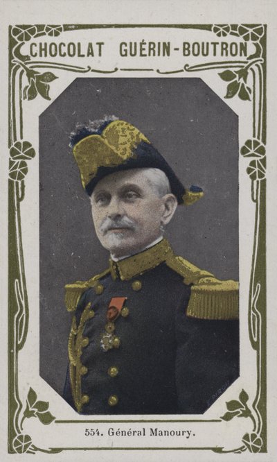 General Manoury (renkli fotoğraf) by French School