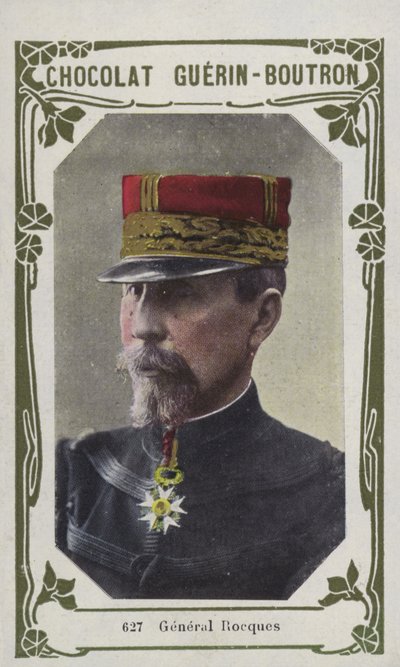 General Rocques (renkli fotoğraf) by French School