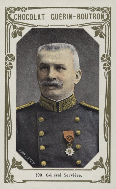 General Serviere (renkli fotoğraf) by French School