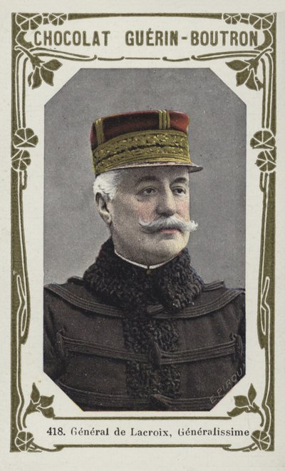 General de Lacroix, General (renkli fotoğraf) by French School