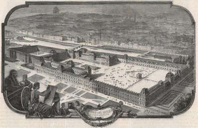 Palais du Louvre ve Tuileries