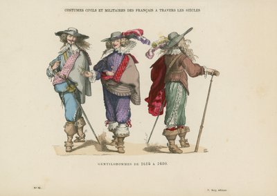 1615-1630 beyleri by French School